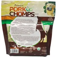 Photo of Pork Chomps Pork Earz Twist Dog Treats Large