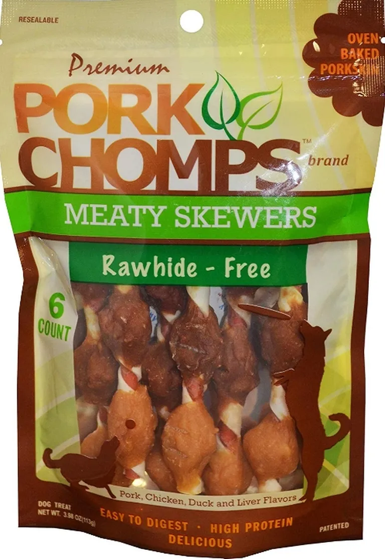 Pork Chomps Premium Nutri Chomps Meaty Skewers Photo 2
