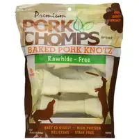 Photo of Pork Chomps Premium Pork Knotz - Baked