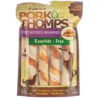Photo of Pork Chomps Premium Sweet Potato Wrapped Porkskin Twists