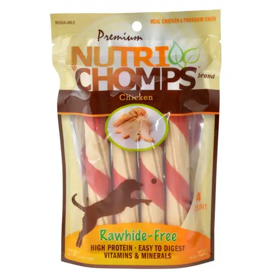 Premium Nutri Chomps Chicken Wrapped Twists Photo 1