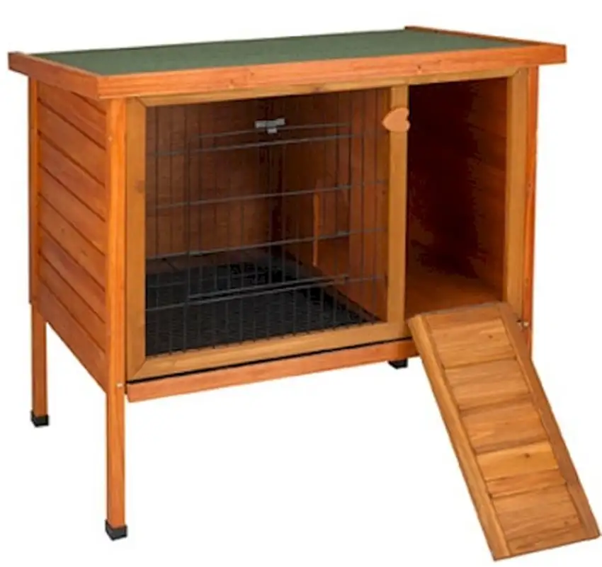 Premium Plus Rabbit Hutch - Large Photo 1