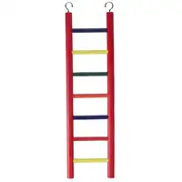 Photo of Prevue Carpenter Creations Hardwood Bird Ladder Assorted Colors