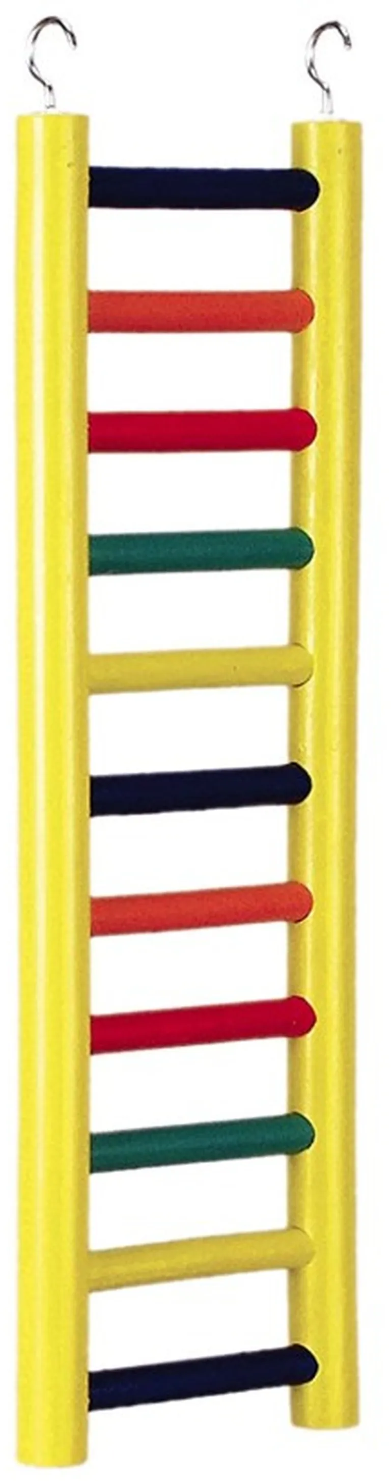 Prevue Carpenter Creations Hardwood Bird Ladder Assorted Colors Photo 2