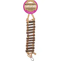 Photo of Prevue Naturals Wood and Rope Ladder Bird Toy