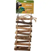 Photo of Prevue Naturals Wood and Rope Ladder Bird Toy