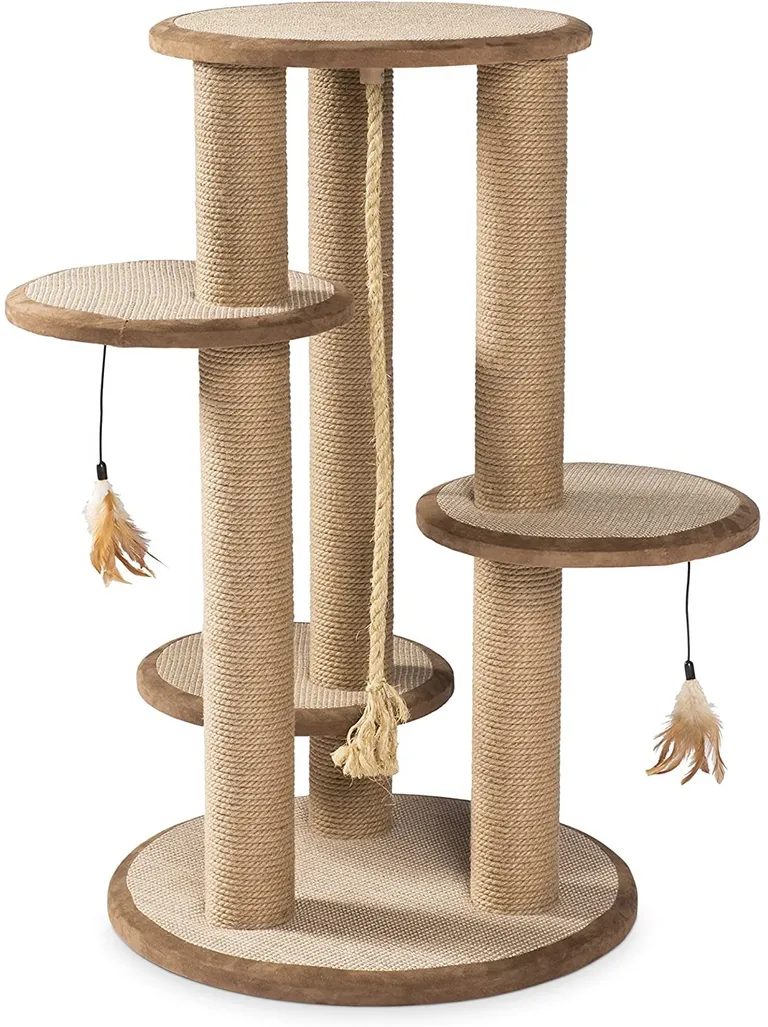 Prevue Pet Kitty Power Paws Multi-Tier Cat Scratching Post Photo 1