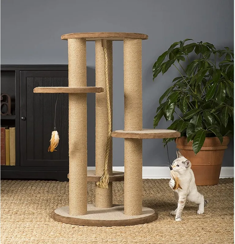 Prevue Pet Kitty Power Paws Multi-Tier Cat Scratching Post Photo 4