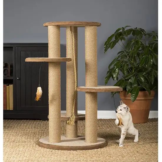 Prevue Pet Kitty Power Paws Multi-Tier Cat Scratching Post Photo 4