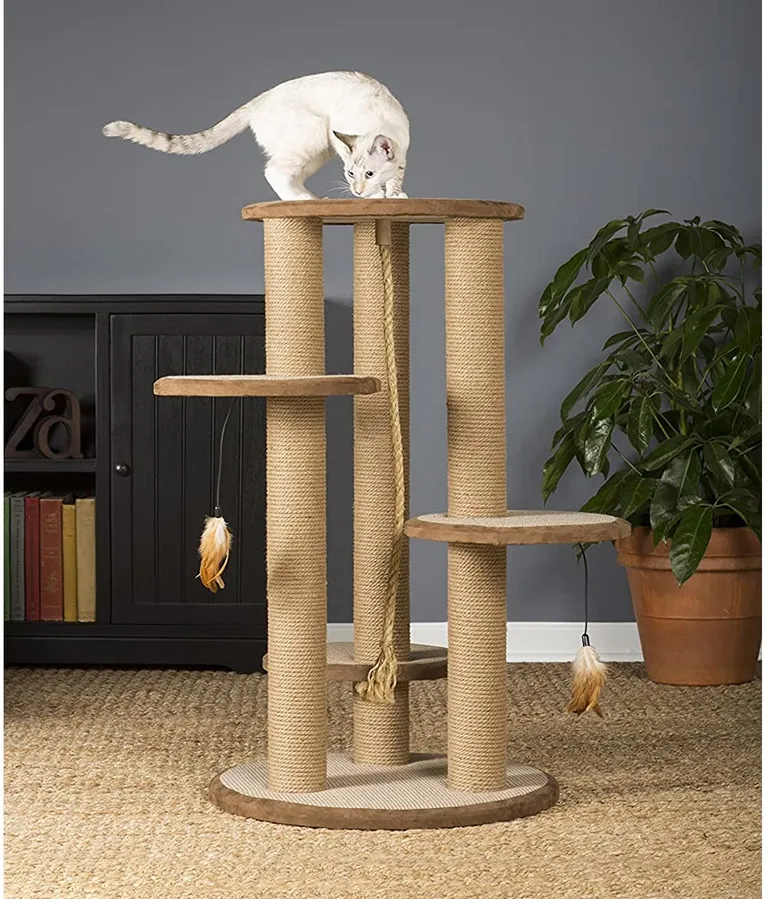 Prevue Pet Kitty Power Paws Multi-Tier Cat Scratching Post Photo 3