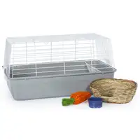 Photo of Prevue Pet Products Bella Rabbit Cage Kit - Gray