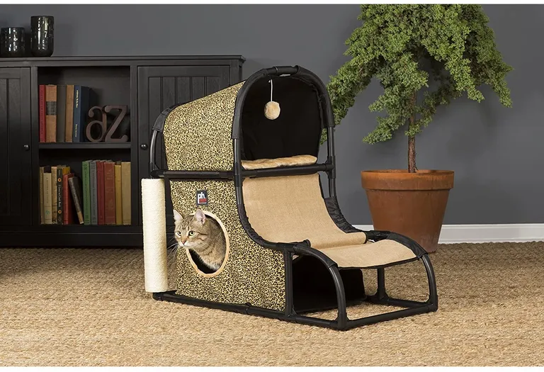 Prevue Pet Products Catville Loft - Leopard Print Photo 2