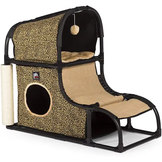 Prevue Pet Products Catville Loft - Leopard Print Photo 1