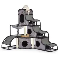 Photo of Prevue Pet Products Catville Tower - Gray Print
