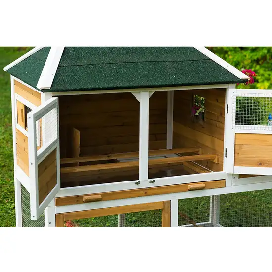 Prevue Pet Products 4701 Chicken Coop with Herb Planter Photo 4