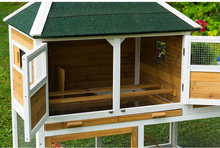 Prevue Pet Products 4701 Chicken Coop with Herb Planter Photo 4