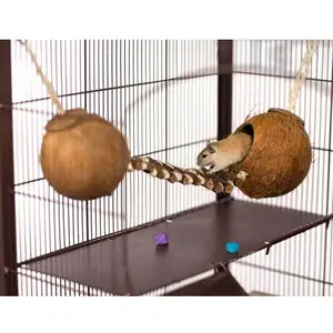 Photo of Prevue Pet Products Double Coconut with Ladder - 62818