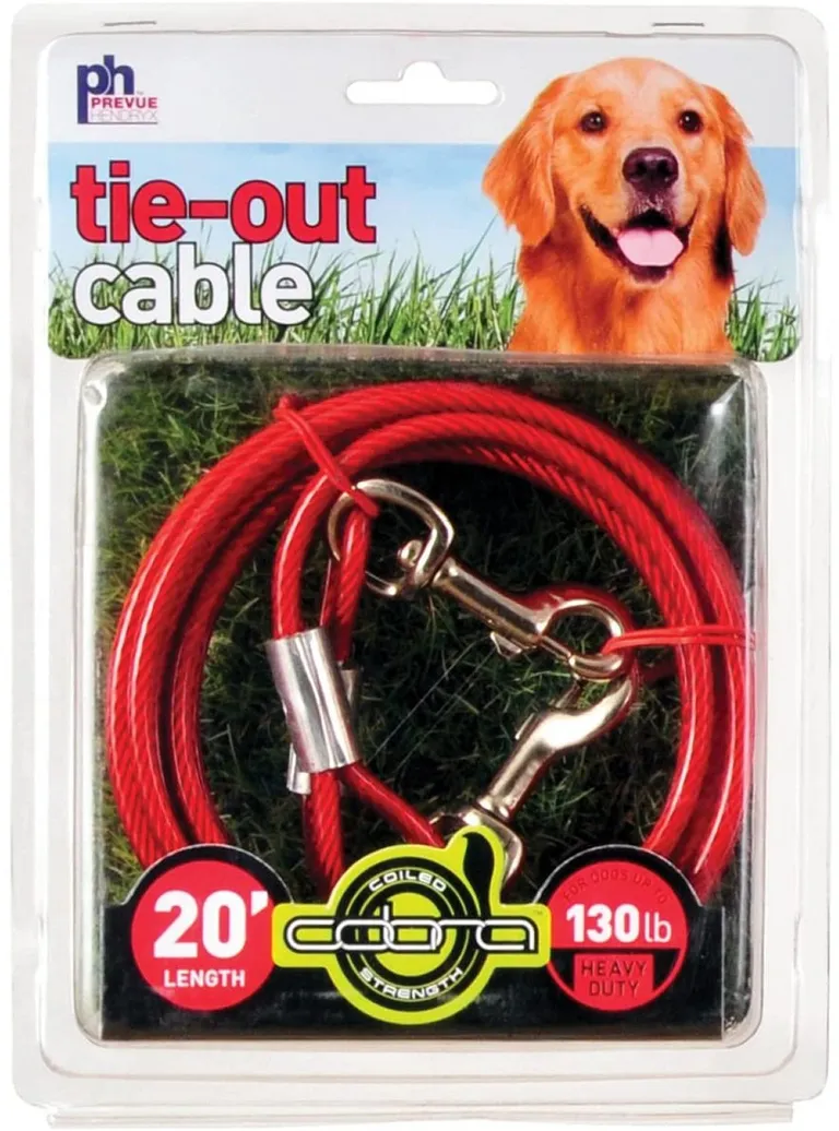 Prevue Pet Products 20 Foot Tie-out Cable Heavy Duty Photo 1