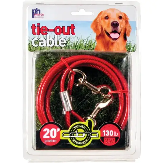 Prevue Pet Products 20 Foot Tie-out Cable Heavy Duty Photo 1