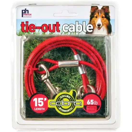 Prevue Pet Products 15 Foot Tie-out Cable Medium Duty Photo 1