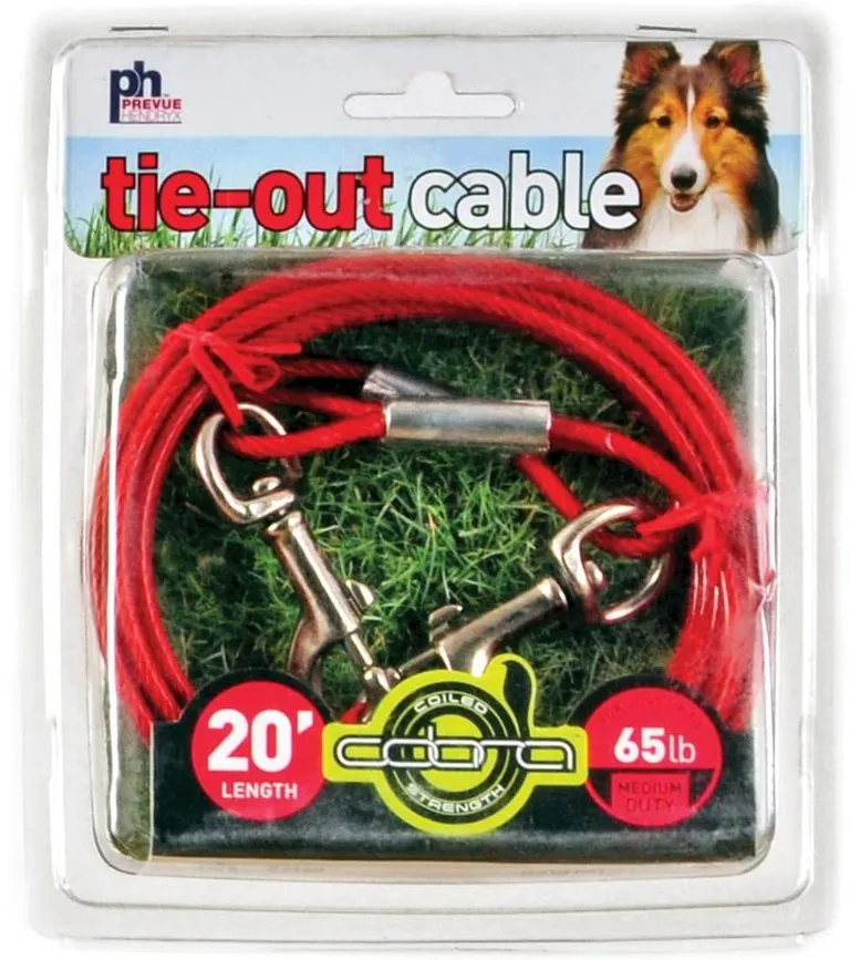Prevue Pet Products 20 Foot Tie-out Cable Medium Duty Photo 1