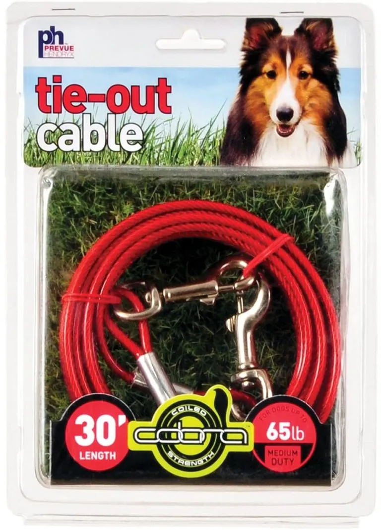Prevue Pet Products 30 Foot Tie-out Cable Medium Duty Photo 1