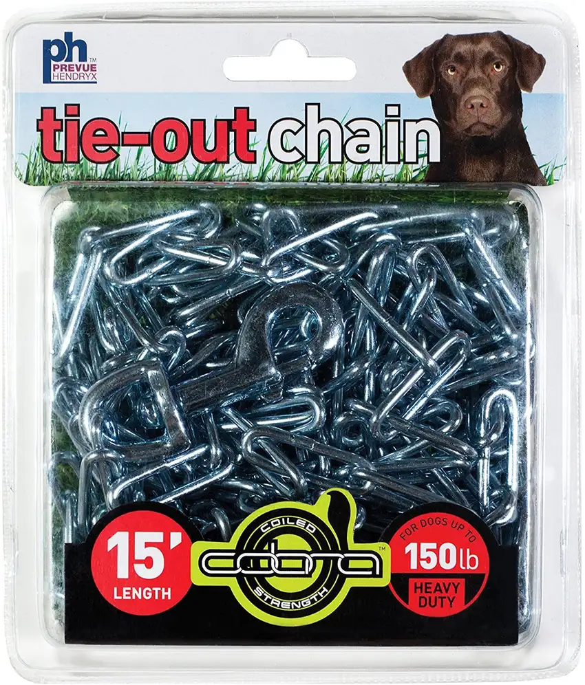 Prevue Pet Products 15 Foot Tie-out Chain Heavy Duty Photo 1