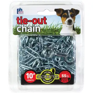 Photo of Prevue Pet Products 10 Foot Tie-out Chain Medium Duty