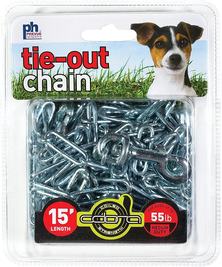 Prevue Pet Products 15 Foot Tie-out Chain Medium Duty Photo 1
