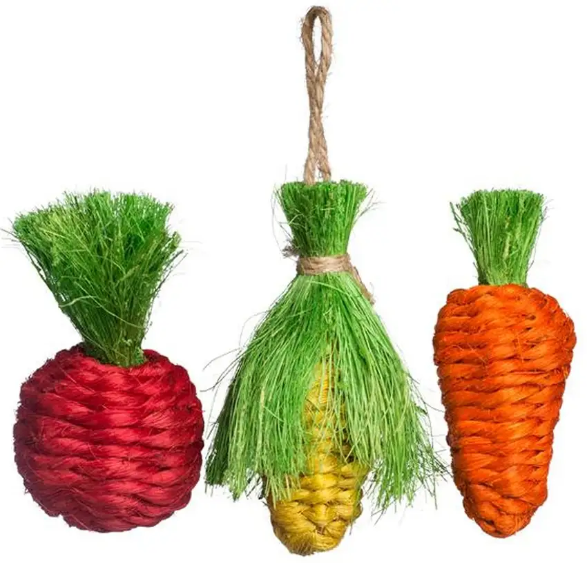 Prevue Pet Products Grassy Nibblers Trio Woven 3 pc set - 1081 Photo 1