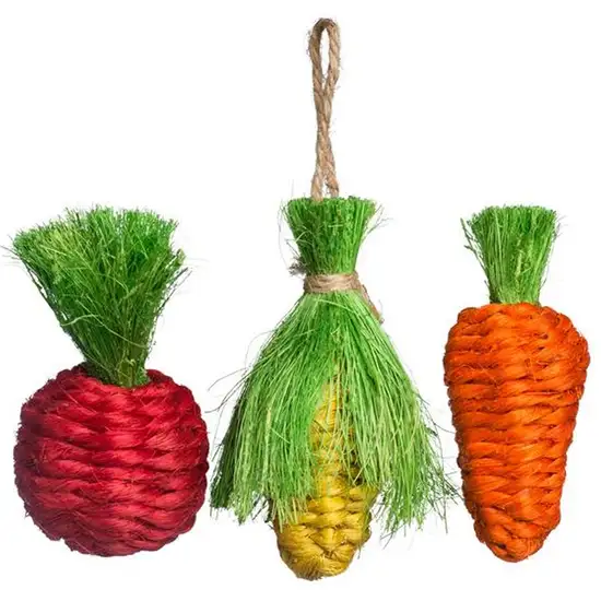 Prevue Pet Products Grassy Nibblers Trio Woven 3 pc set - 1081 Photo 1