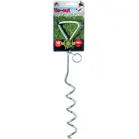 Photo of Prevue Pet Products 18 Inch Spiral Tie-Out Stake Heavy Duty