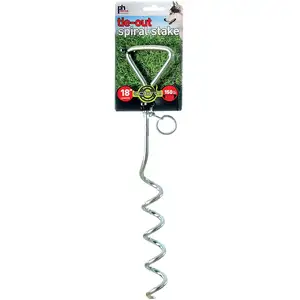 Photo of Prevue Pet Products 18 Inch Spiral Tie-Out Stake Heavy Duty