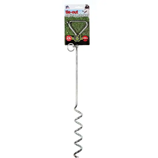 Prevue Pet Products 24 Inch Spiral Tie-Out Stake Heavy Duty Photo 1