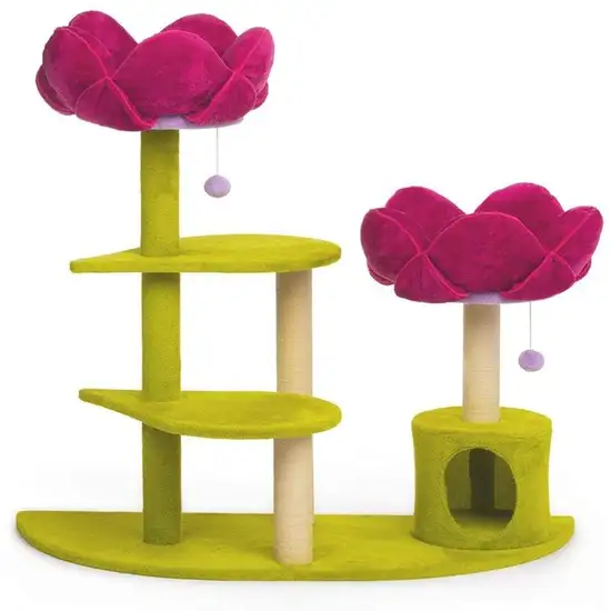 Prevue Pet Products Kitty Power Flower Garden Photo 1