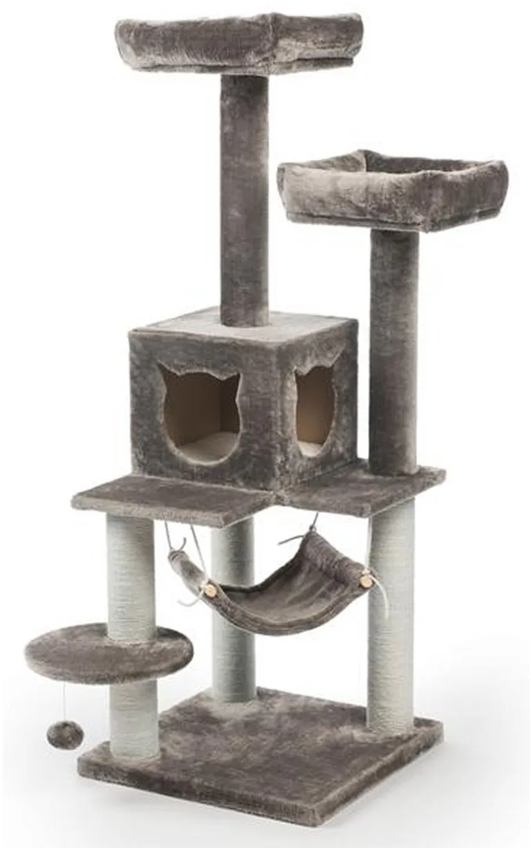 Prevue Pet Products Kitty Power Paws Party Tower Furniture Photo 1