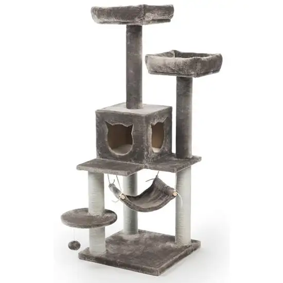Prevue Pet Products Kitty Power Paws Party Tower Furniture Photo 1