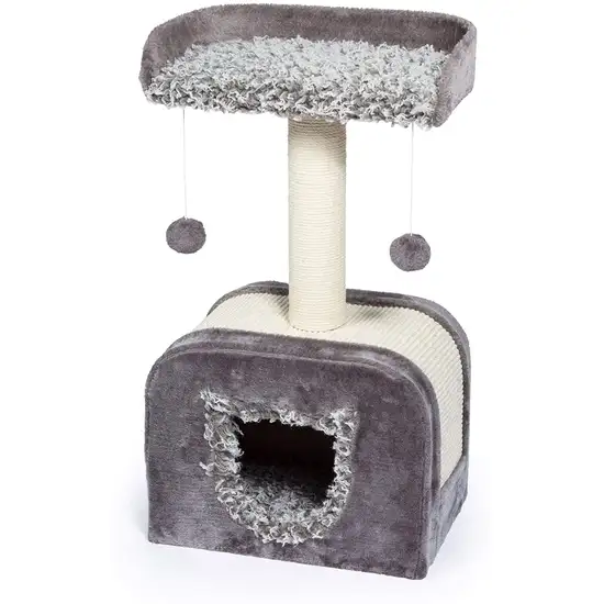 Prevue Pet Products Kitty Power Paws Shag Hideaway Photo 3