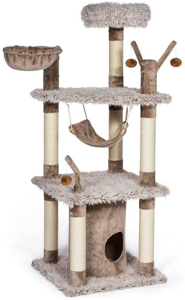 Prevue Pet Products Kitty Power Paws Siberian Mountain Cat Furniture Photo 1