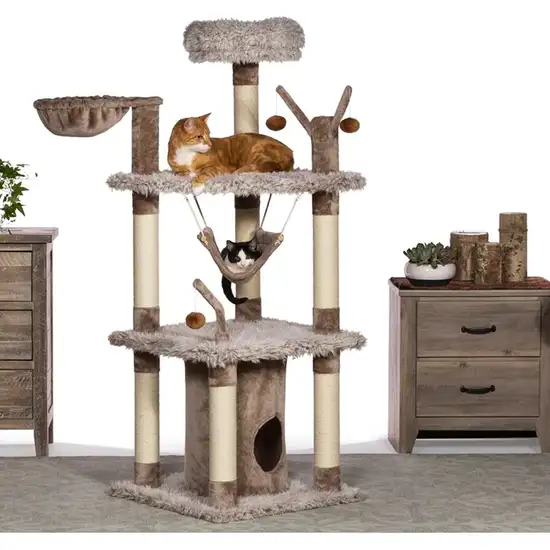 Prevue Pet Products Kitty Power Paws Siberian Mountain Cat Furniture Photo 3
