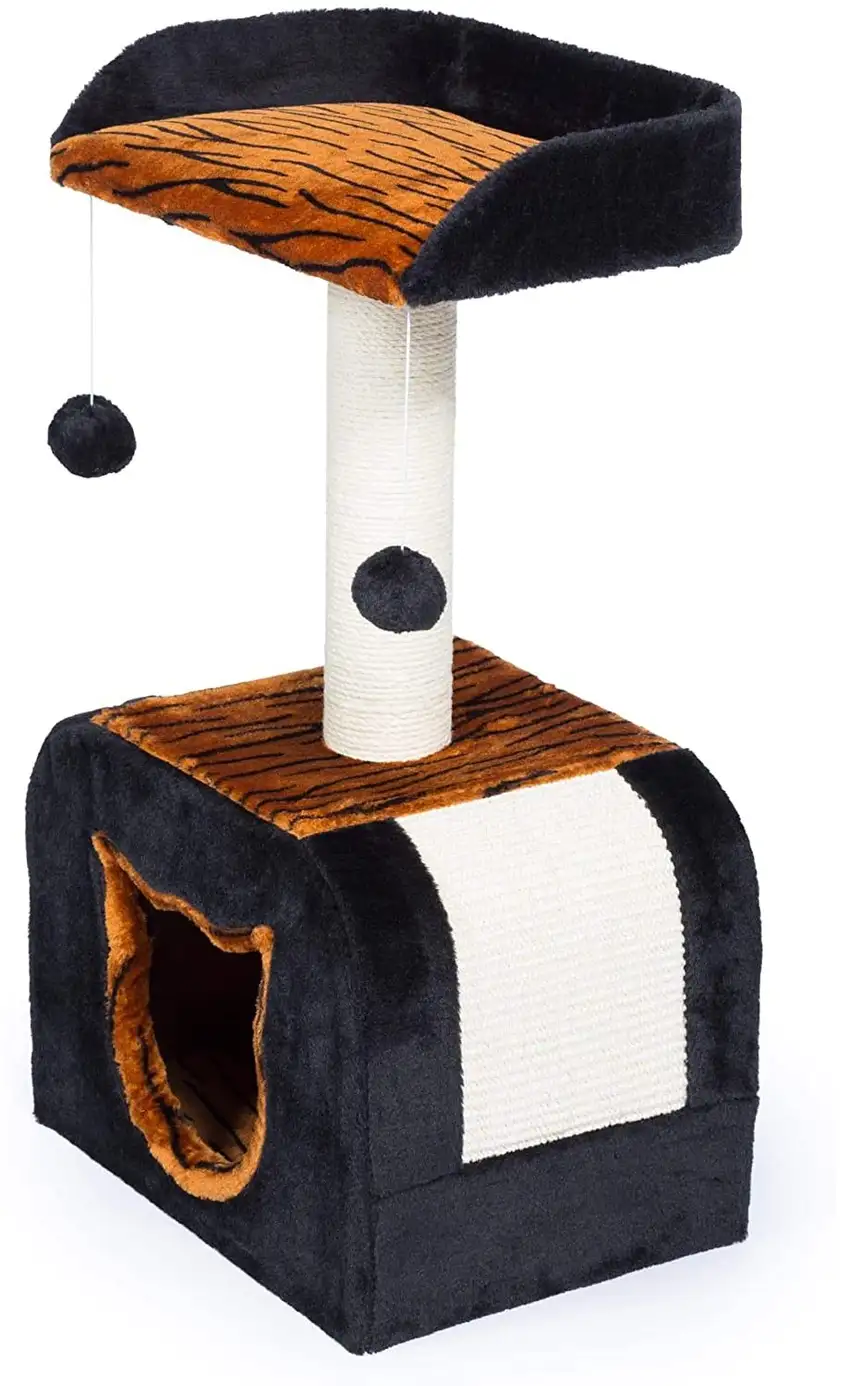 Prevue Pet Products Kitty Power Paws Tiger Hideaway Photo 4