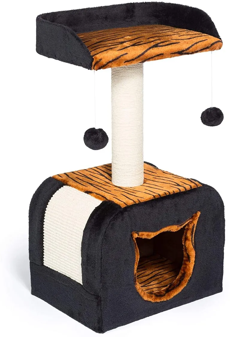 Prevue Pet Products Kitty Power Paws Tiger Hideaway Photo 2