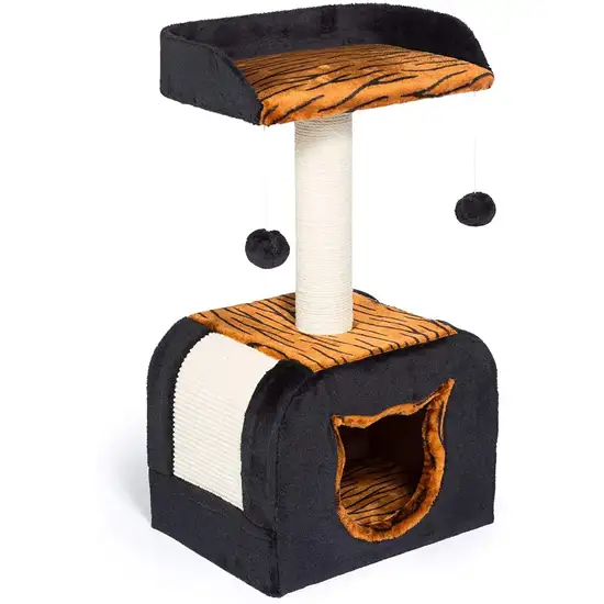 Prevue Pet Products Kitty Power Paws Tiger Hideaway Photo 2