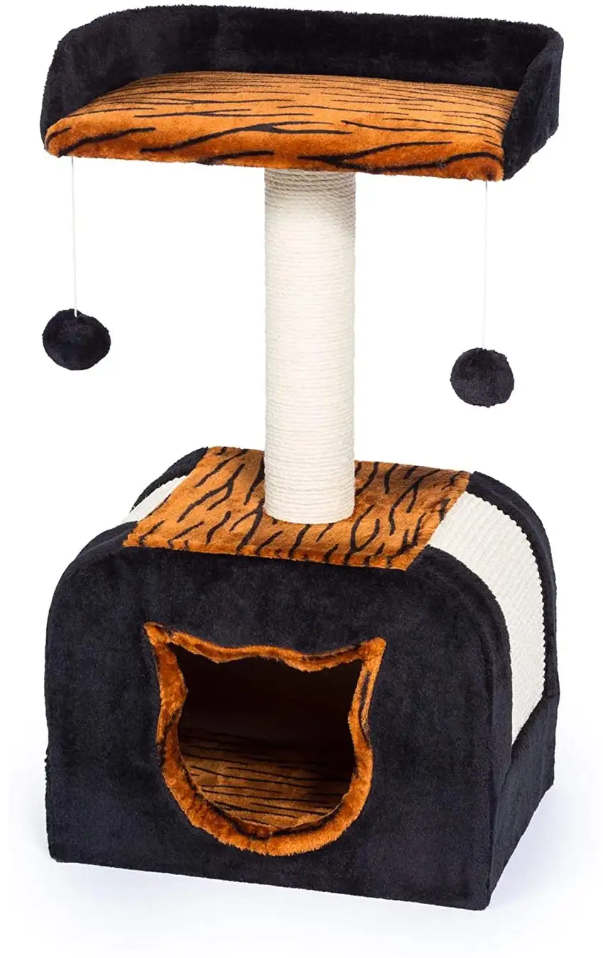 Prevue Pet Products Kitty Power Paws Tiger Hideaway Photo 3