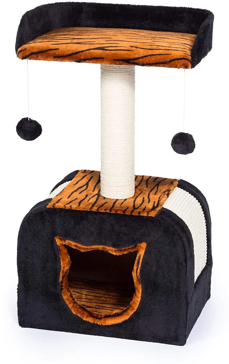 Prevue Pet Products Kitty Power Paws Tiger Hideaway Photo 3
