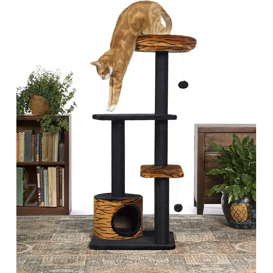Prevue Pet Products Kitty Power Paws Tiger Tower Photo 4