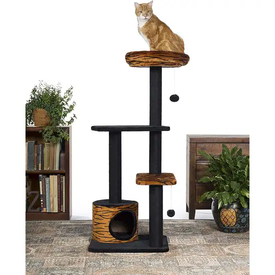 Prevue Pet Products Kitty Power Paws Tiger Tower Photo 2