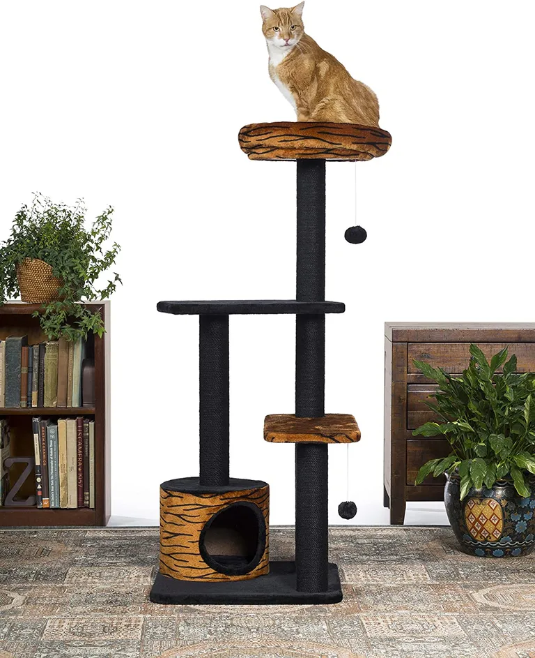 Prevue Pet Products Kitty Power Paws Tiger Tower Photo 2
