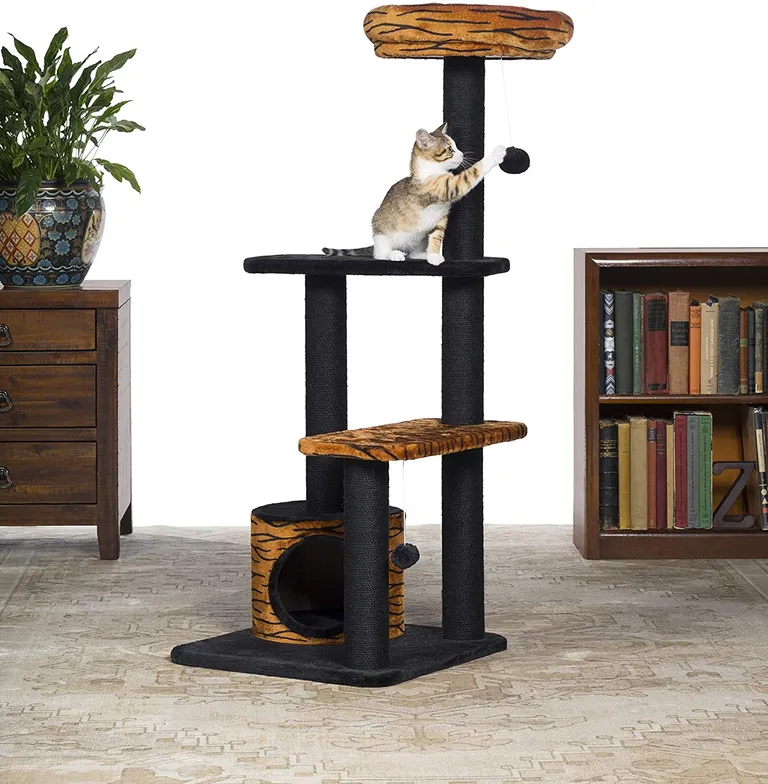 Prevue Pet Products Kitty Power Paws Tiger Tower Photo 3
