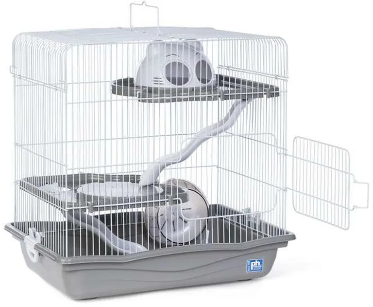 Prevue Pet Products Medium Hamster Haven - Gray Photo 3